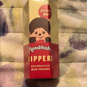 Monchhichi Decorative Mini Figure - Red and Yellow